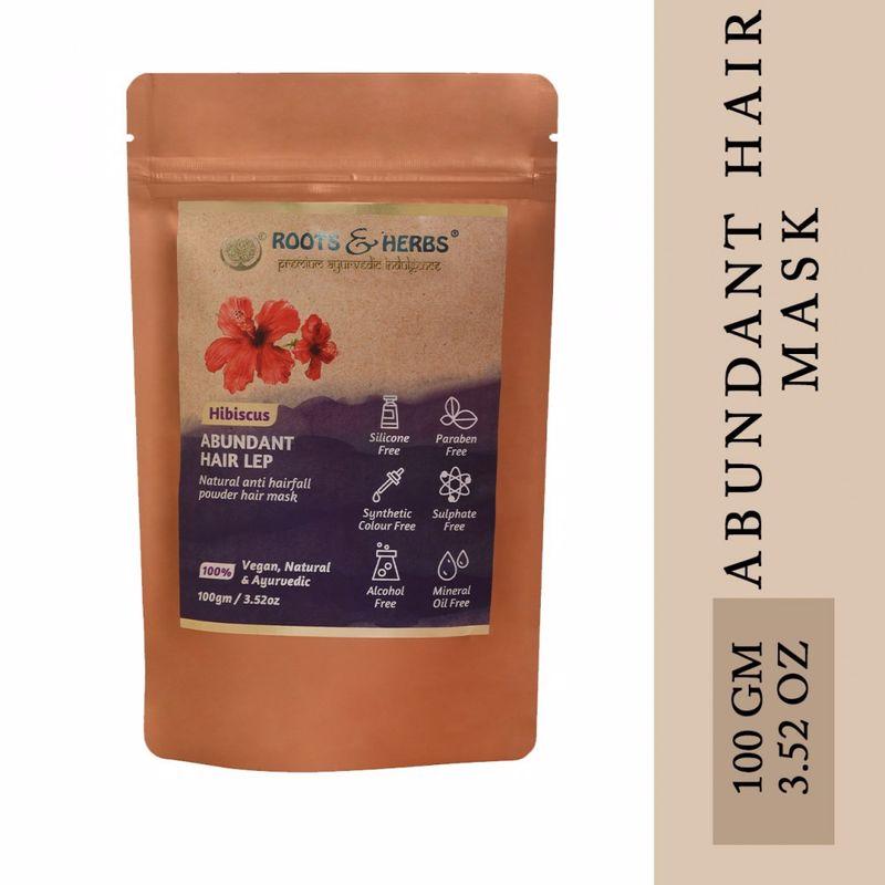 Hibiscus Abundant Hair Lep Anti Hairfall Powder Hair Mask