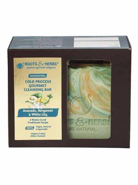 Nourishing Avocado, Bergamot & White Lily cold Process Gourmet Soap 6 Weeks Cured Traditional Recipe Handmade Soap