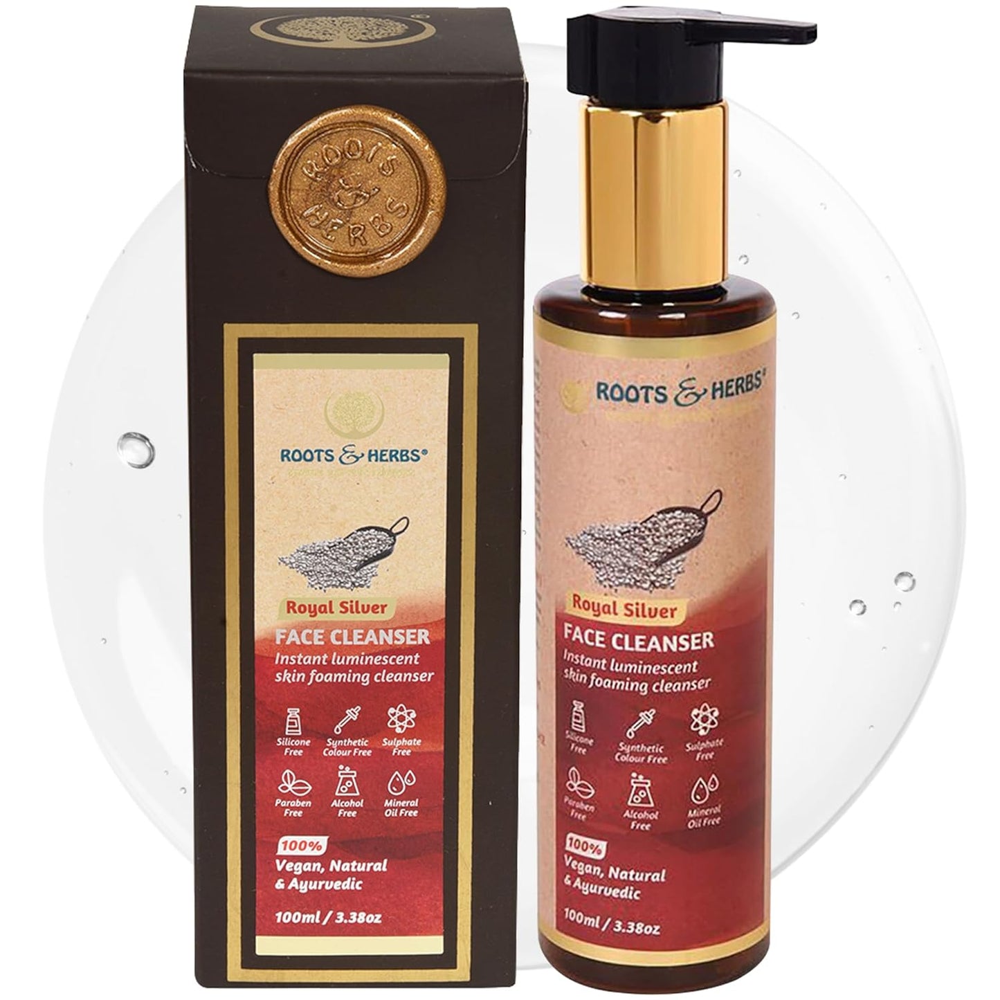 Royal Silver Face Wash Foaming Cleanser