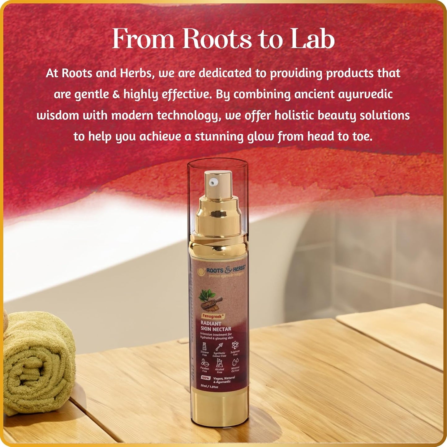 Fenugreek Radiant Skin Nectar Intensive Treatment for Hydrated & Glowing Skin (oily -combination Skin)