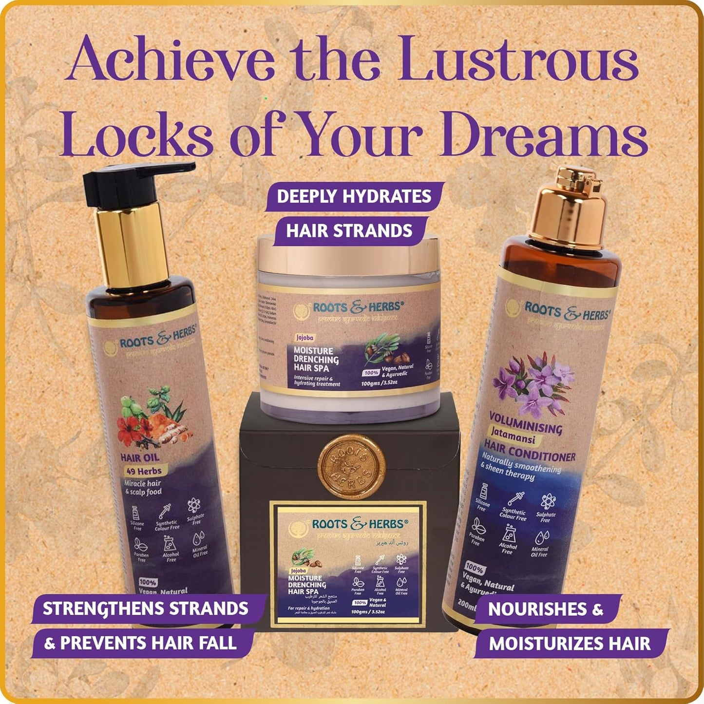 49 Herbs Ayurvedic Hair Oil