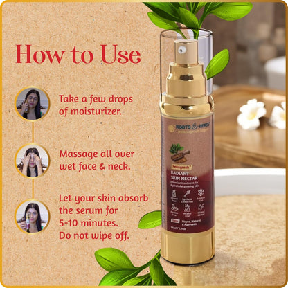 Fenugreek Radiant Skin Nectar Intensive Treatment for Hydrated & Glowing Skin (oily -combination Skin)