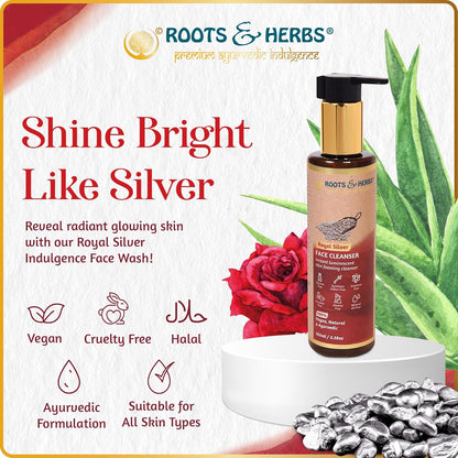 Royal Silver Face Wash Foaming Cleanser