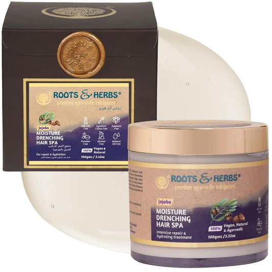 Jojoba Moisture Drenching Hair Spa Intensive Repair & Hydrating Treatment conditioner (for Dry-damaged Hair)