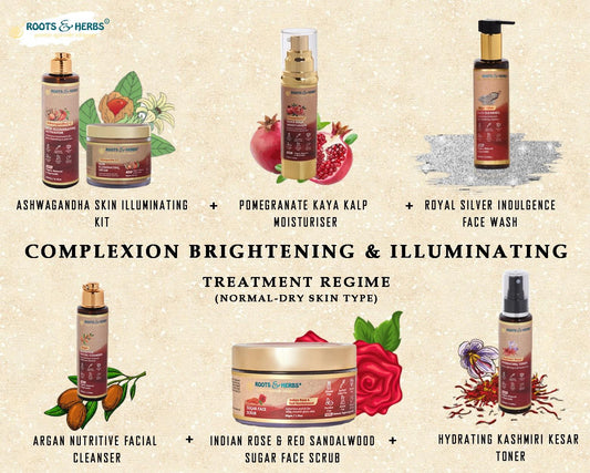 Complexion Brightening & Illuminating Treatment Regime (Normal-Dry Skin Type)