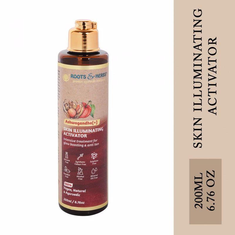 Ashwagandha Skin Illuminating Activator Intensive Treatment for Glow Boosting & Anti Tan (normal-dry Skin)