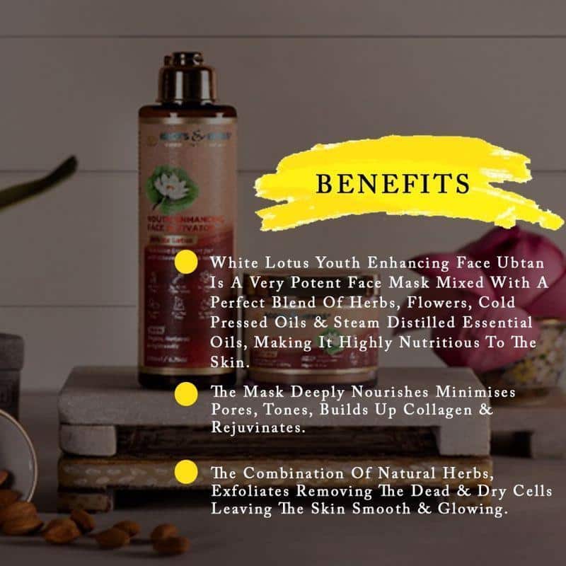 White Lotus Youth Enhancing Face Ubtan (matured-normal-dry Skin)