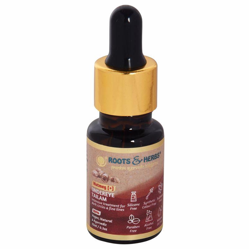 Nutmeg Under Eye Tailam Intensive Treatment for Dark Circles & Fine Lines (all Skin Types)