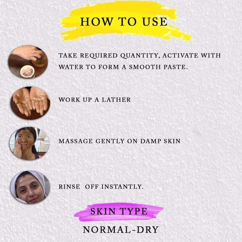 Anantmool Refreshing Face Wash Lep Mild Foaming Powder Facial Cleanser (normal-dry Skin)