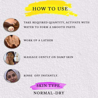 Anantmool Face Wash Mild Foaming Powder  (normal-dry Skin)