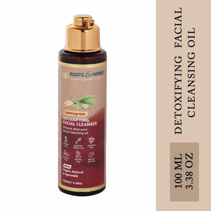 Lemongrass Detoxifying Facial Cleanser Oil (oily -combination Skin)