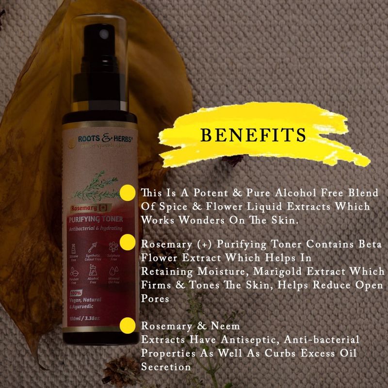 Rosemary Purifying Toner  (oily -combination Skin)