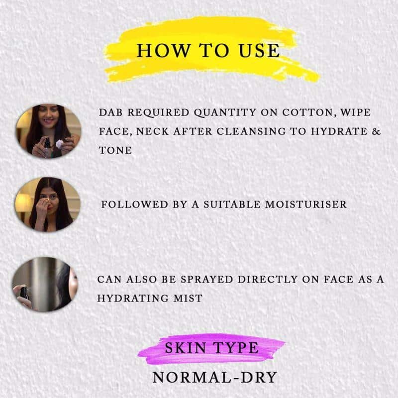 Hydrating Kashmiri Kesar Toner Pore Refining & Ph Balancing (normal-dry Skin)