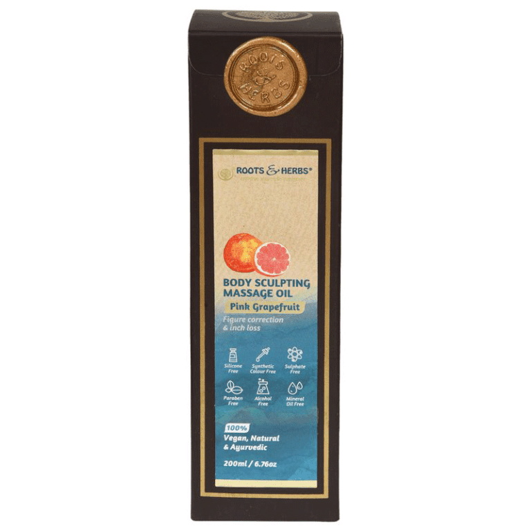 Pink Grapefruit Body Sculpting Massage Oil Figure Correction & Inch Loss