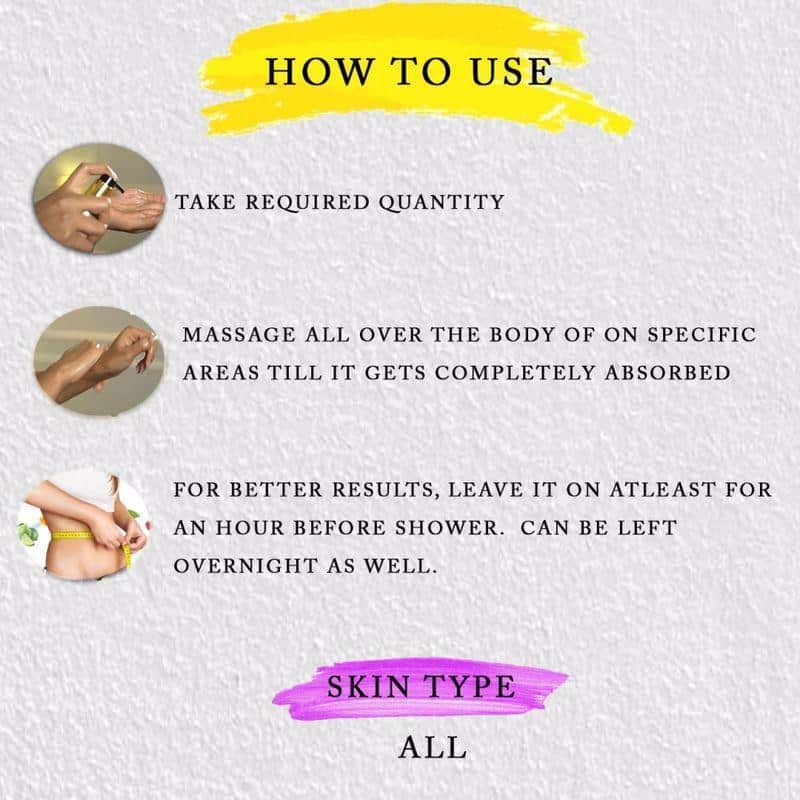Pink Grapefruit Body Sculpting Massage Oil Figure Correction & Inch Loss