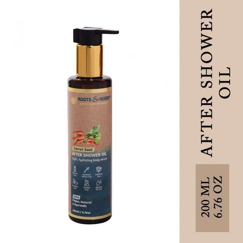 Carrot Seed After Shower Oil Light, nourishing & Quick Absorbing Body Oil (all Skin Types)