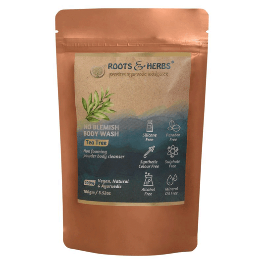 Tea Tree Body Wash Scrub Mild Foaming powder ( all Skin Types )
