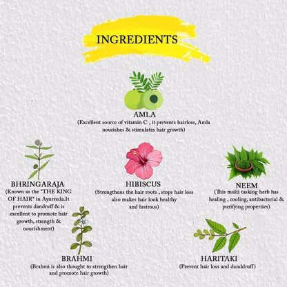 Triphala Herbal Kids Hair Oil Enriched With Berries & Potent Herbs (all Hair Types)