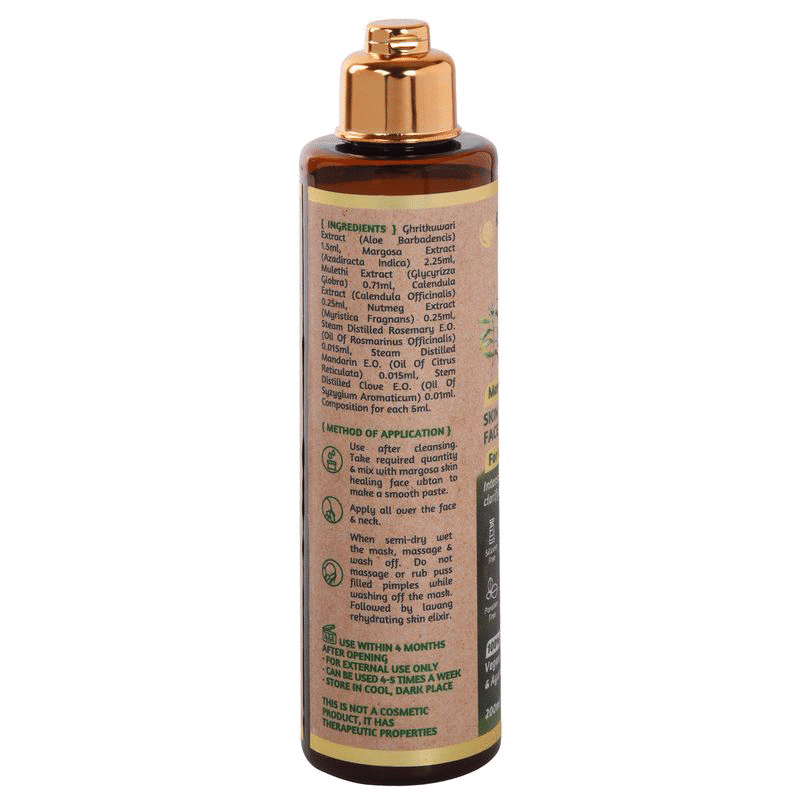 Margosa Skin Healing Face Activator Intensive Skin Clarifying Recipe (for Men) (Oily-combination Skin)