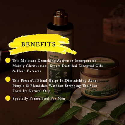 Margosa Skin Healing Face Activator Intensive Skin Clarifying Recipe (for Men) (Oily-combination Skin)