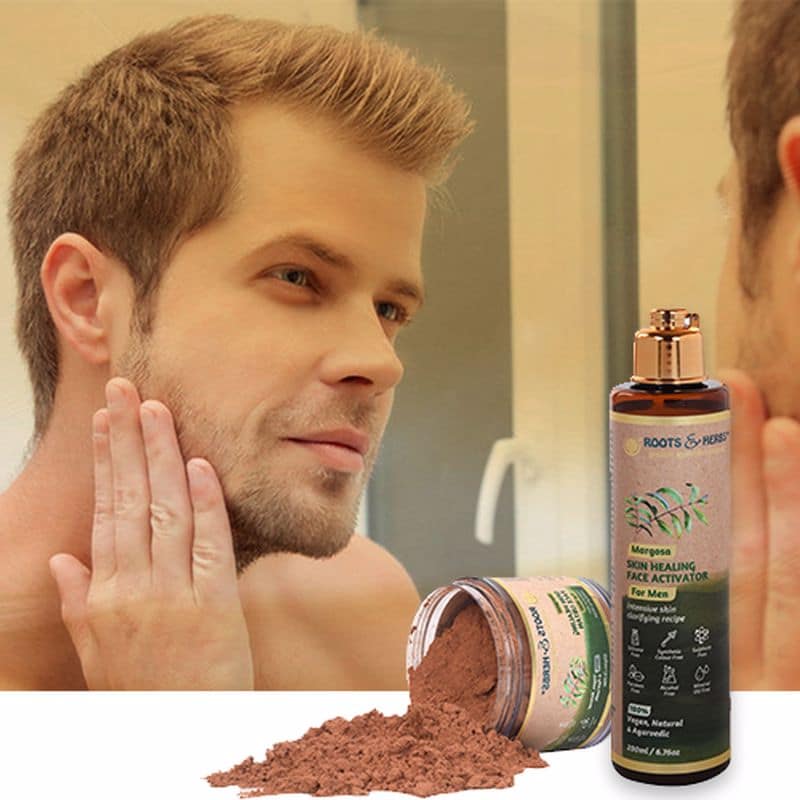 Margosa Skin Healing Face Activator Intensive Skin Clarifying Recipe (for Men) (Oily-combination Skin)