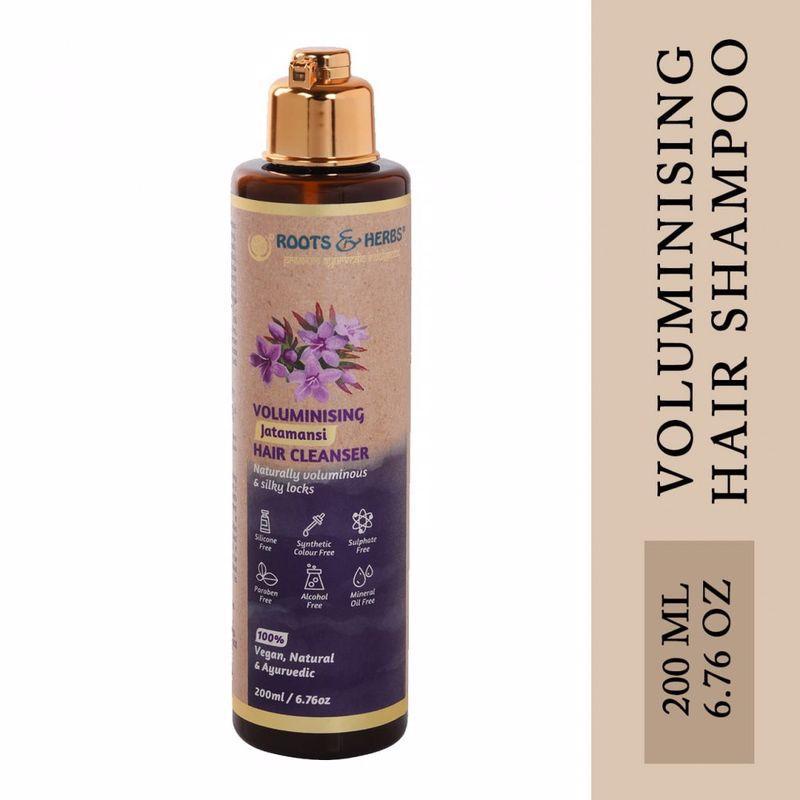 Voluminising Jatamansi Hair Cleanser shampoo Naturally Voluminous & Silky Locks (For Lifeless-dull Hair)