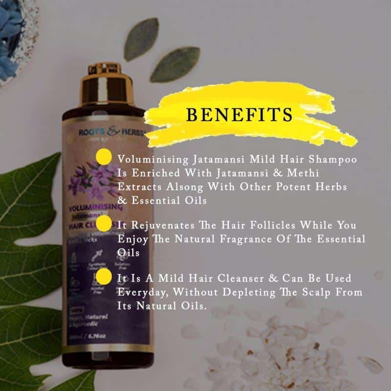 Jatamansi Hair Cleanser Shampoo