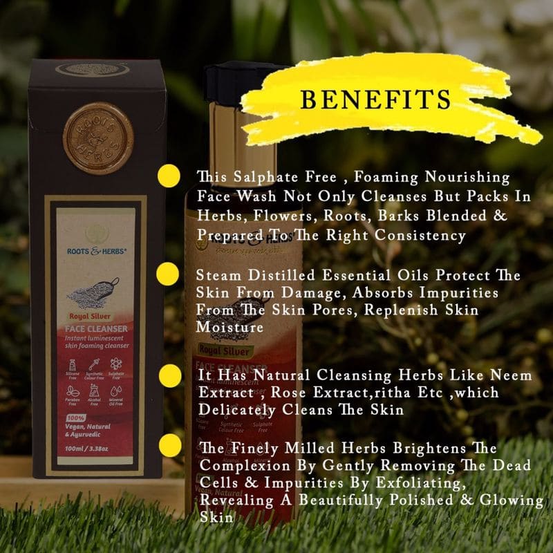 Royal Silver Face Wash Foaming Cleanser