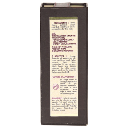 Lemon Essential Oil Pure Steam Distilled
