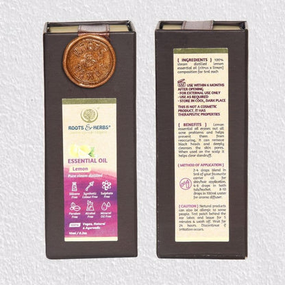 Lemon Essential Oil Pure Steam Distilled