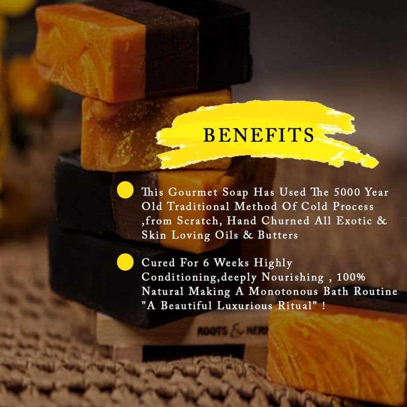 Lucious Murumuru Butter, cinnamon & Blood Orange (cold Process Gourmet Soap) 6 Weeks Cured Traditional Recipe Handmade Soap