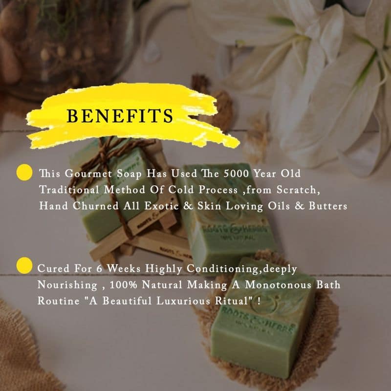 Nourishing Avocado, Bergamot & White Lily (cold Process Gourmet Soap) 6 Weeks Cured Traditional Recipe Handmade Soap