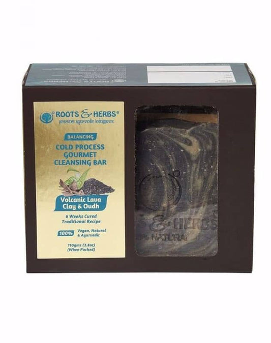 Volcanic Lava Clay & Oudh (cold Process Gourmet Soap) 6 Weeks Cured Traditional Recipe Handmade Soap