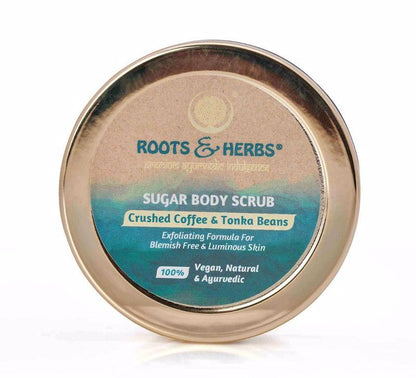 Crushed Coffee & Tonka Bean Sugar Body Scrub  (all Skin Types)