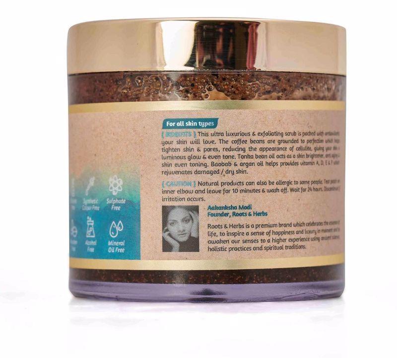 Crushed Coffee & Tonka Bean Sugar Body Scrub  (all Skin Types)