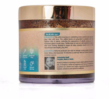 Crushed Coffee & Tonka Bean Sugar Body Scrub  (all Skin Types)