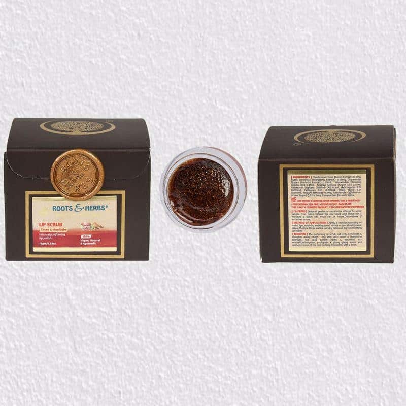 Cocoa & Manjistha Sugar Lip Scrub Intensly Softening Lip Polish (all Skin Types)