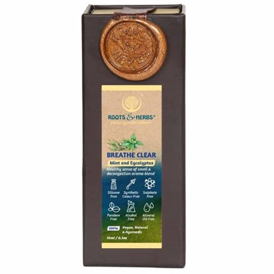 Breathe Clear Blend to Get Back Sense of Smell & Decongestion Pure Steam Distilled