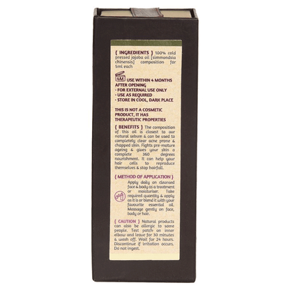 Jojoba Carrier Oil Pure & Cold Pressed