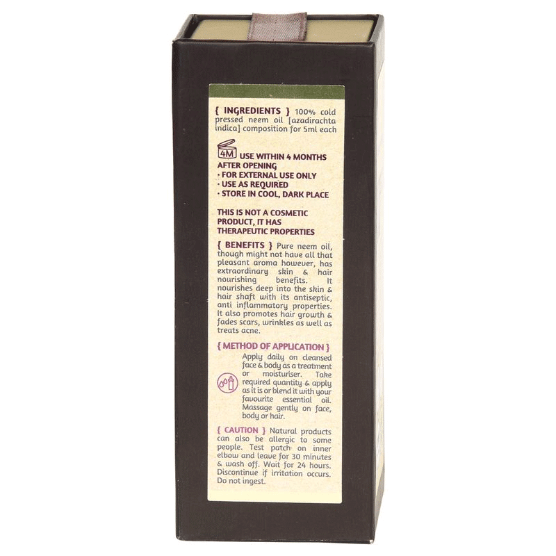 Neem Carrier Oil Pure & Cold Pressed
