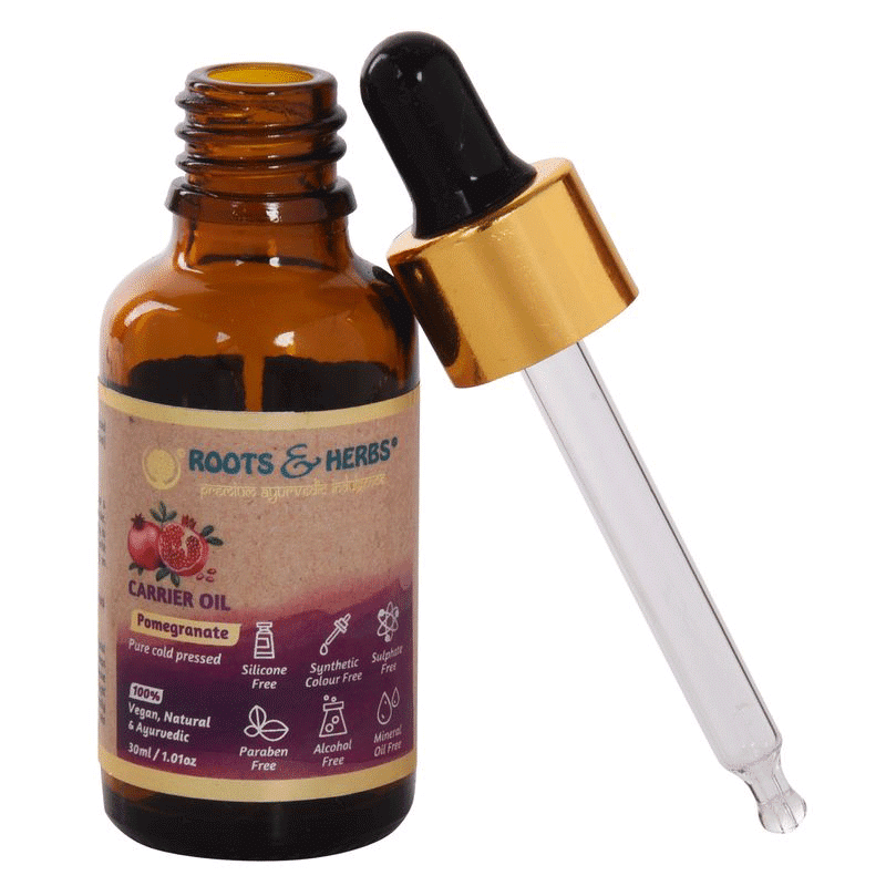 Pomegranate Carrier Oil Pure & Cold Pressed