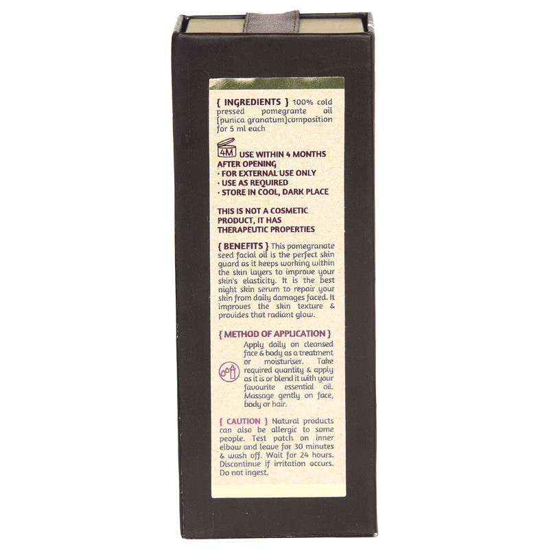 Pomegranate Carrier Oil Pure & Cold Pressed