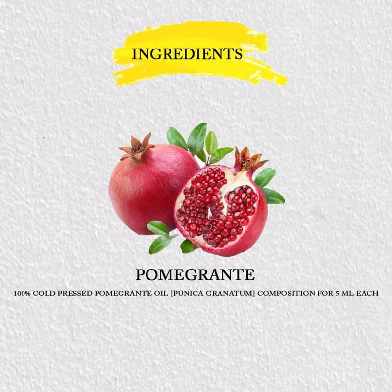Pomegranate Carrier Oil Pure & Cold Pressed