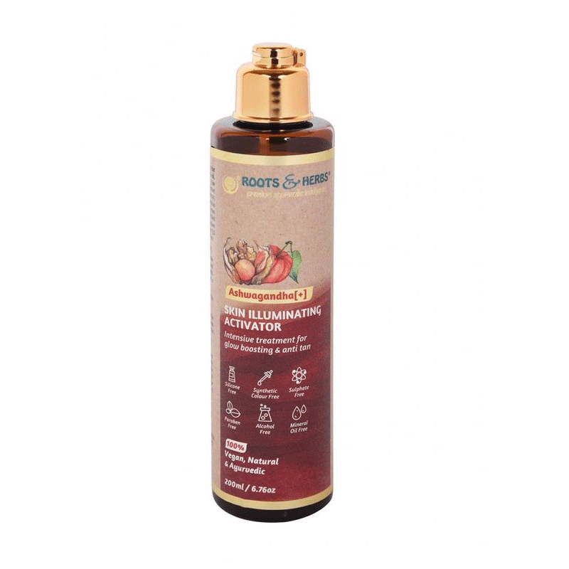 Ashwagandha Skin Illuminating kit for Glowing skin (ubtan & Activator Bundle) (normal-dry Skin)