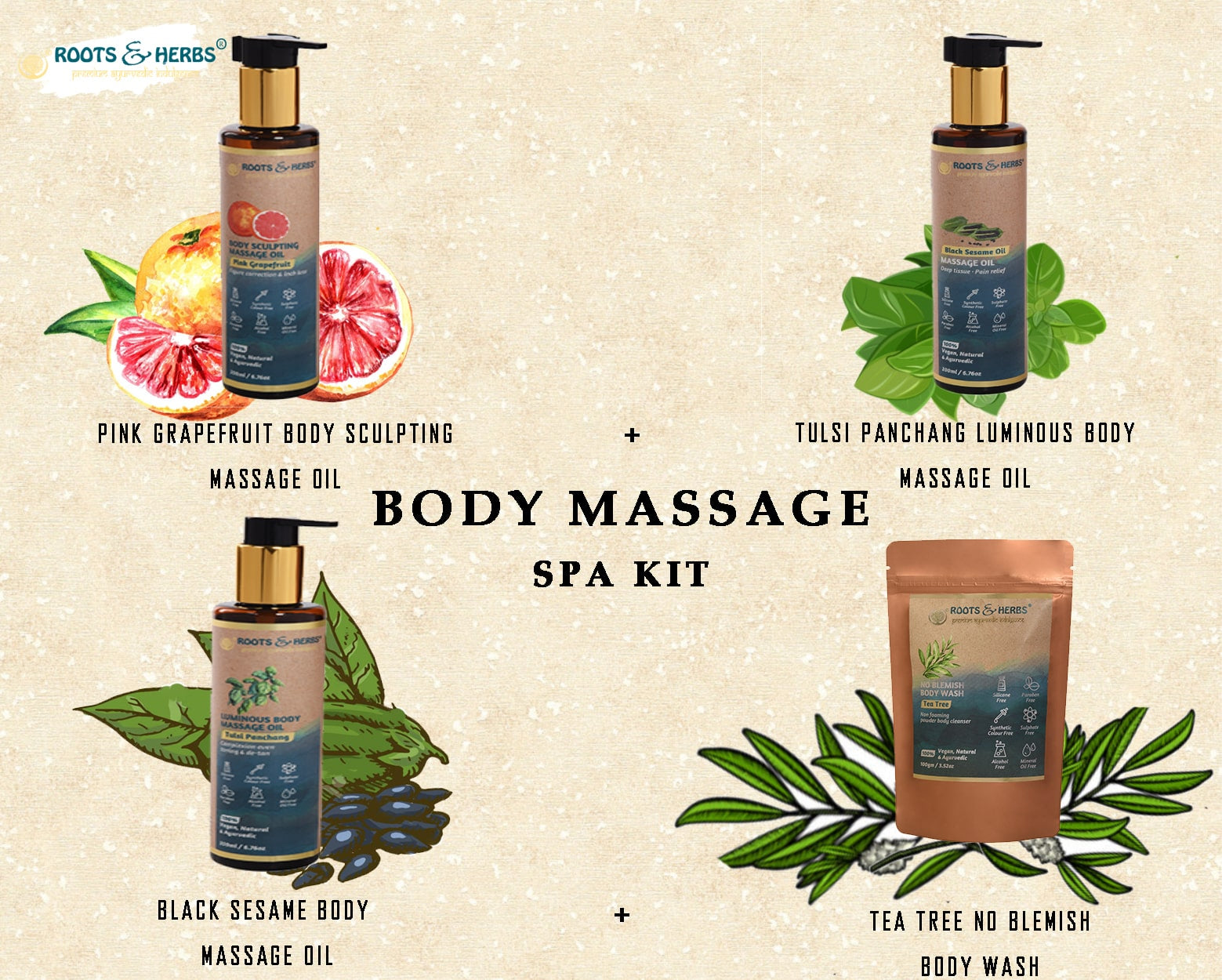 Body Massage Spa Kit